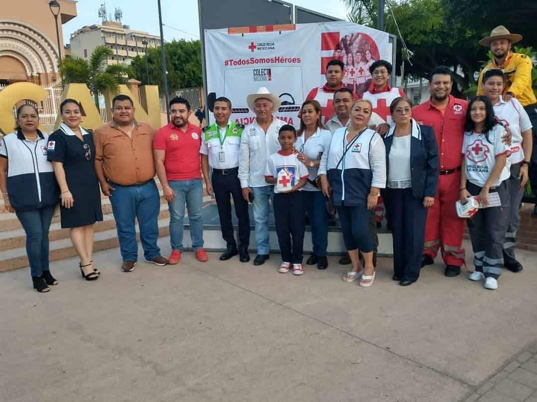 Inició la Colecta Anual de la Cruz Roja en Acayucan