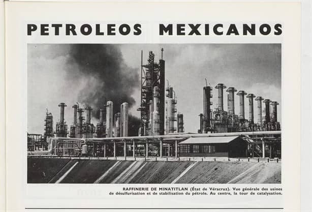 Así anunció Pemex en una revista a la refinería de Minatitlán