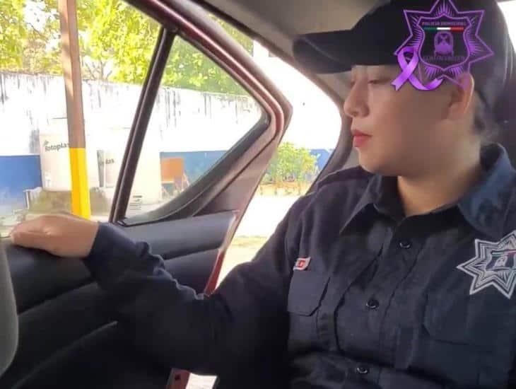 Policía Municipal emite recomendaciones a mujeres para viajar seguras en taxi