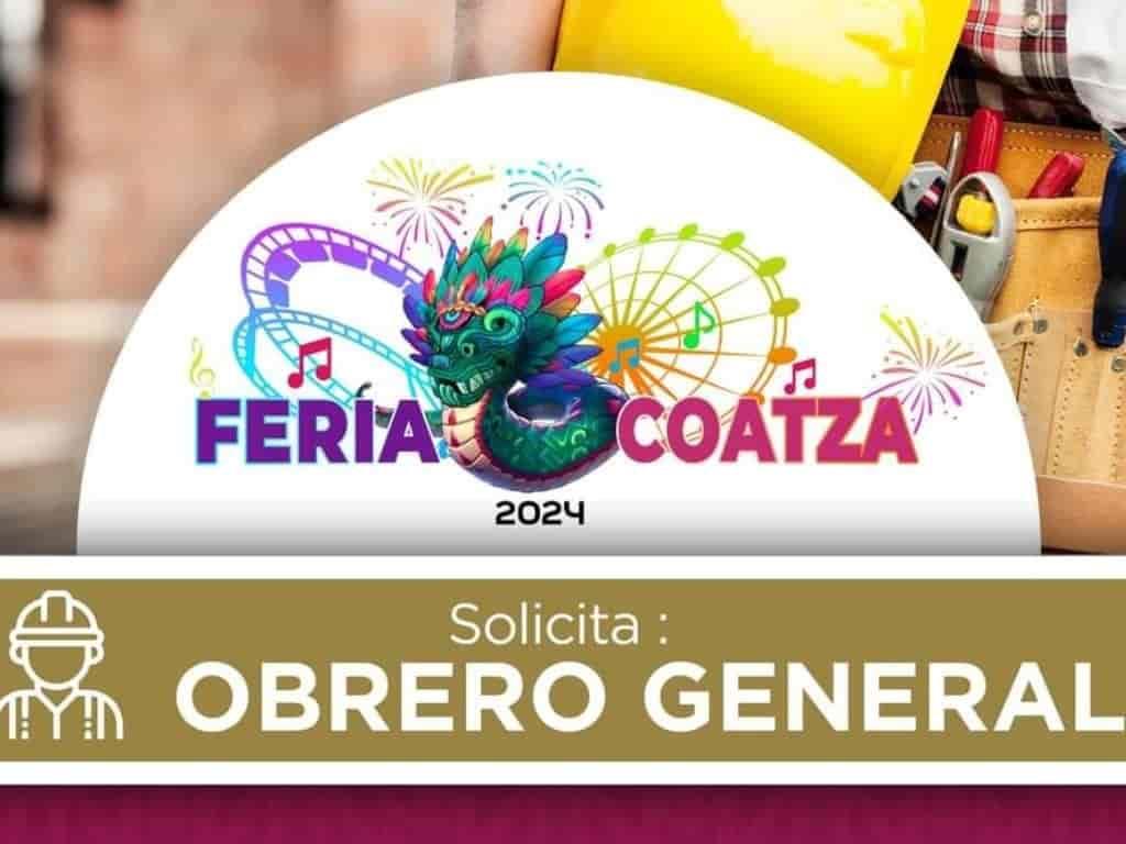Vacantes temporales para Expo Feria Coatzacoalcos 2024: aquí los requisitos