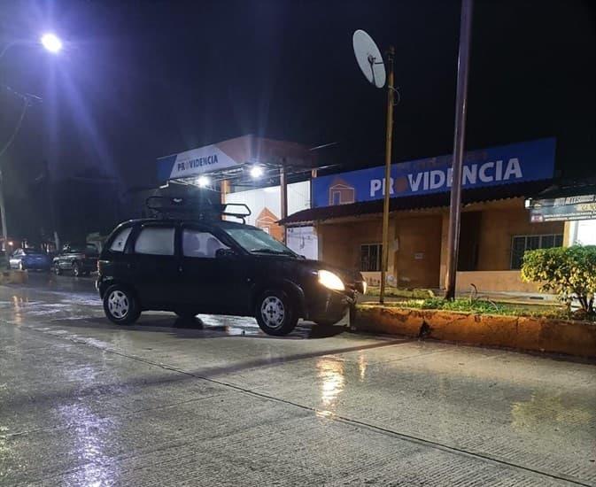 Se registra accidente en el Boulevard Ávila Camacho de Misantla