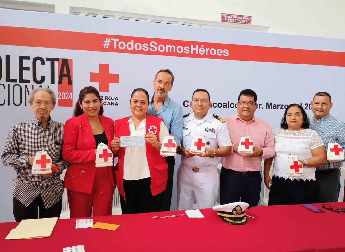Arranca Colecta Nacional 2024 de la Cruz Roja en Coatzacoalcos, así puedes apoyar