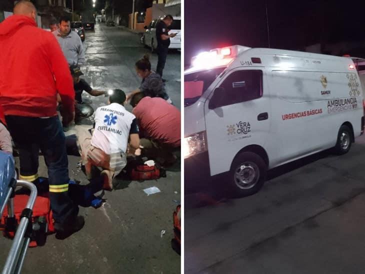 Choque deja tres lesionados, entre ellos un menor en el municipio de Cuitláhuac