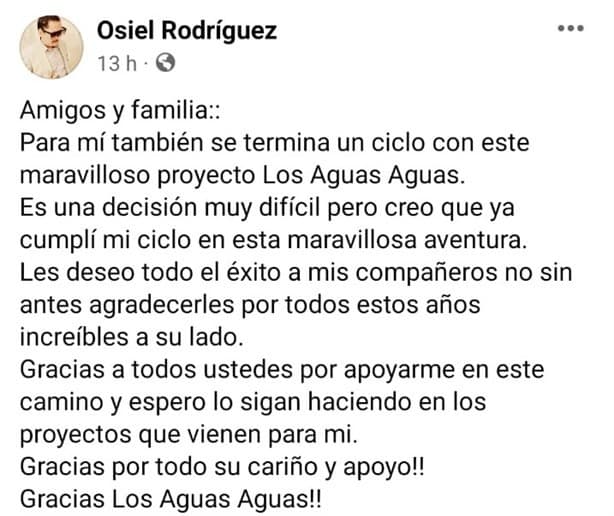 Los Aguas Aguas: tras despido de su vocalista, desertan 3 miembros ¿el fin de la banda?