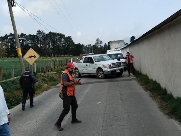 Motociclista es ejecutado a balazos en la carretera Las Vigas-Tatatila