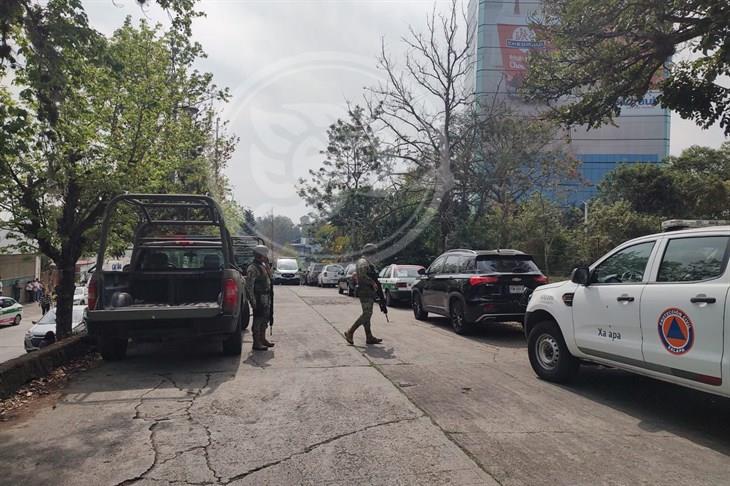 Torre Ánimas de Xalapa es desalojada por supuesta amenaza de bomba