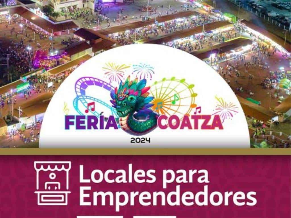 Ofrecen descuentos a emprendedores para locales de la Expo Feria Coatza 2024