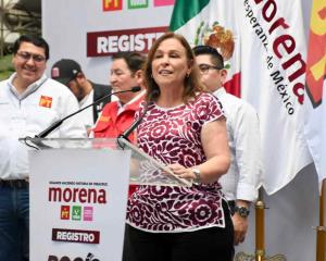 Sin enredarse, Rocío Nahle hace oficial su registro en busca de la gubernatura de Veracruz