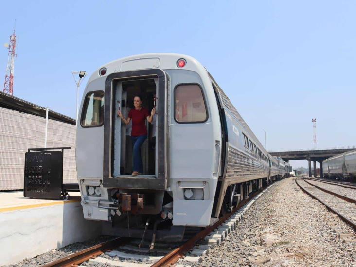 "Vamos a recuperar el Tren México-Puebla-Veracruz, el primero del país: Claudia Sheinbaum