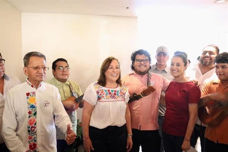 Claudia Sheinbaum expresa confianza en Rocío Nahle para el futuro de Veracruz