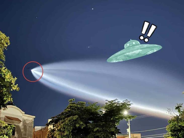 Lanzamiento de SpaceX ilumina el cielo al norte de México; ¡parecía un ovni! (+Video)