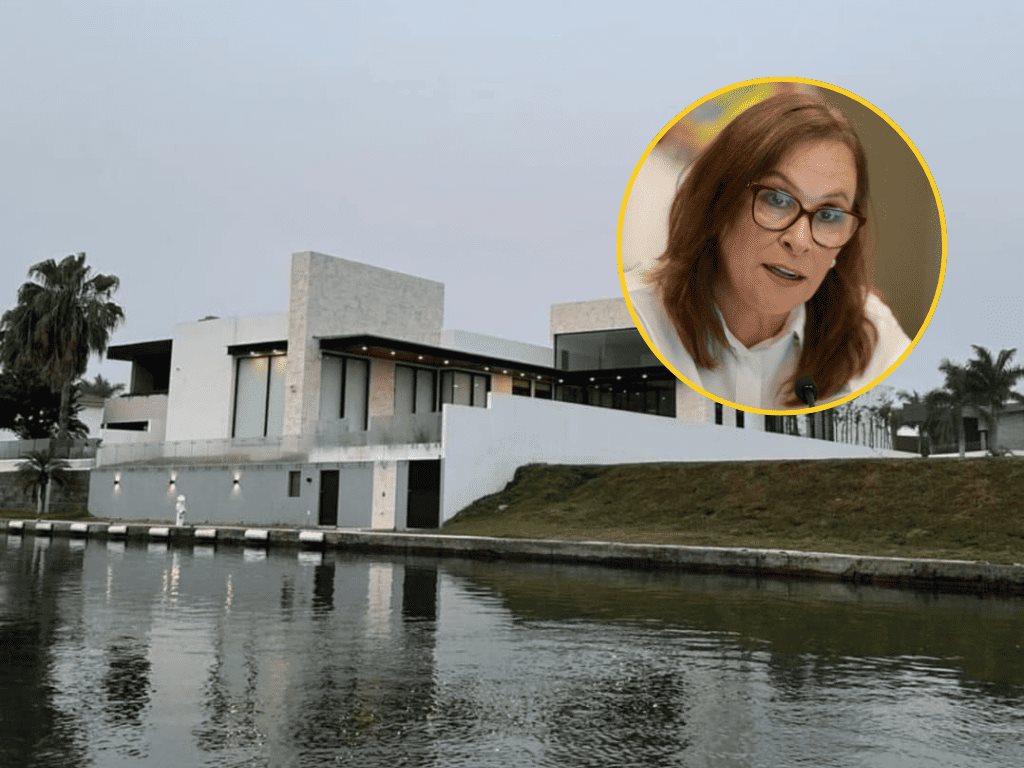 ¿Rocío Nahle vive en una lujosa residencia en Alvarado?, así respondió a las acusaciones