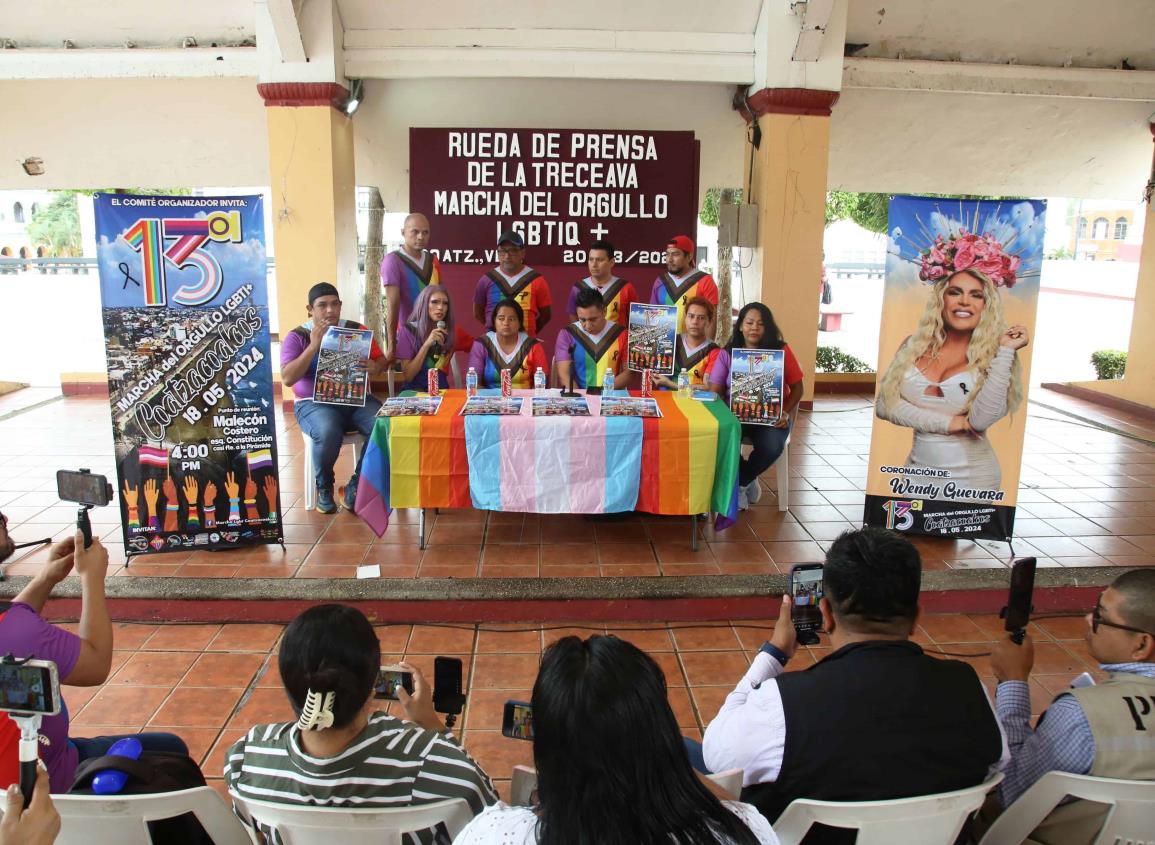 Invitan a sumarse a marcha LGBTQ+ en Coatzacoalcos ¡cada vez menos alzan la voz!