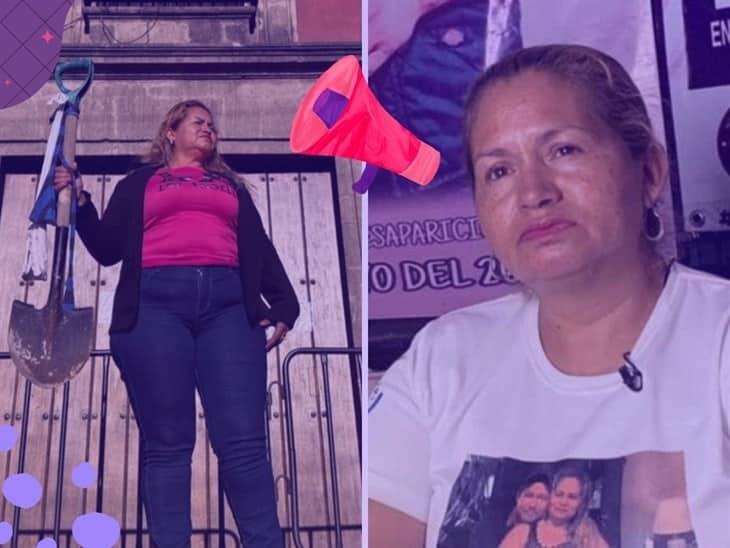 ¿Quién es Ceci Flores, la buscadora manifestada en Palacio Nacional?