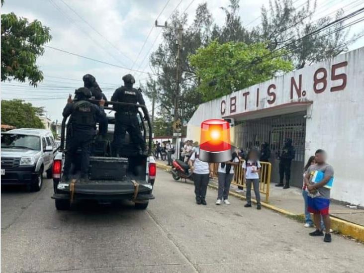 Por amenaza de balacera en Coatzacoalcos, adelantan vacaciones a estudiantes