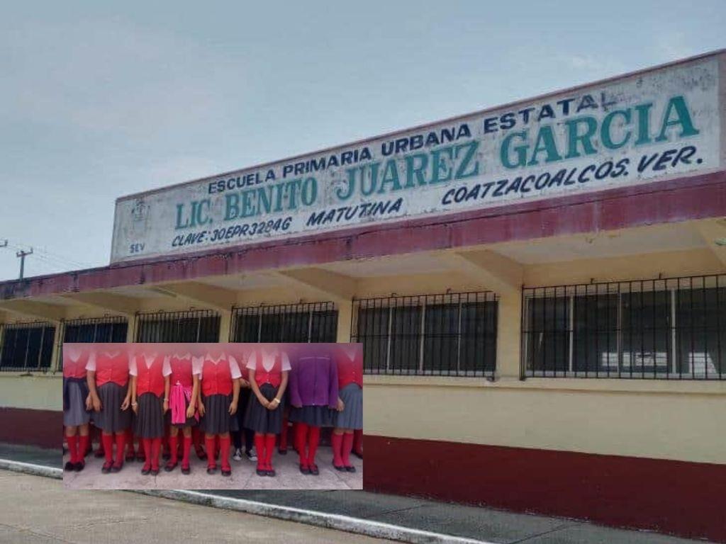 Primaria "Licenciado Benito Juárez" no cambiará uniformes tras inconformidad de padres de familia