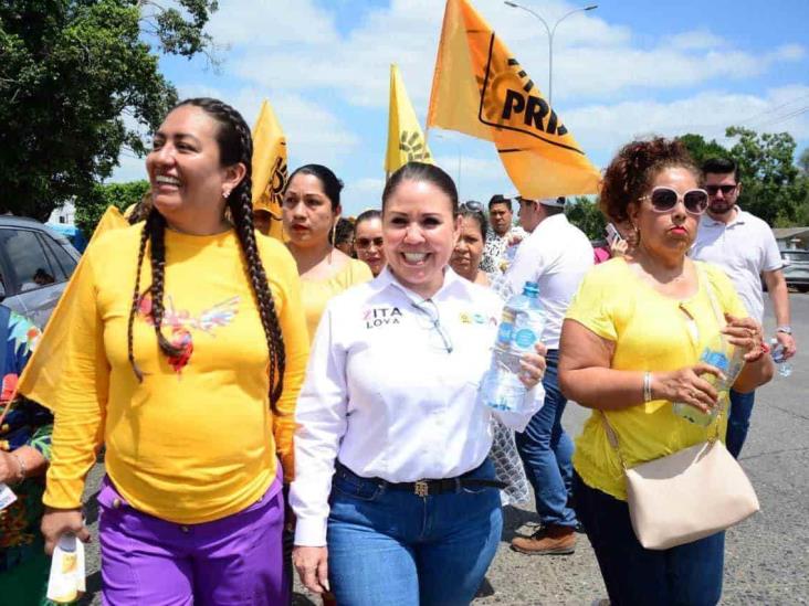 PRD se mantiene fortalecido en Tihuatlán: María Zita Loyo