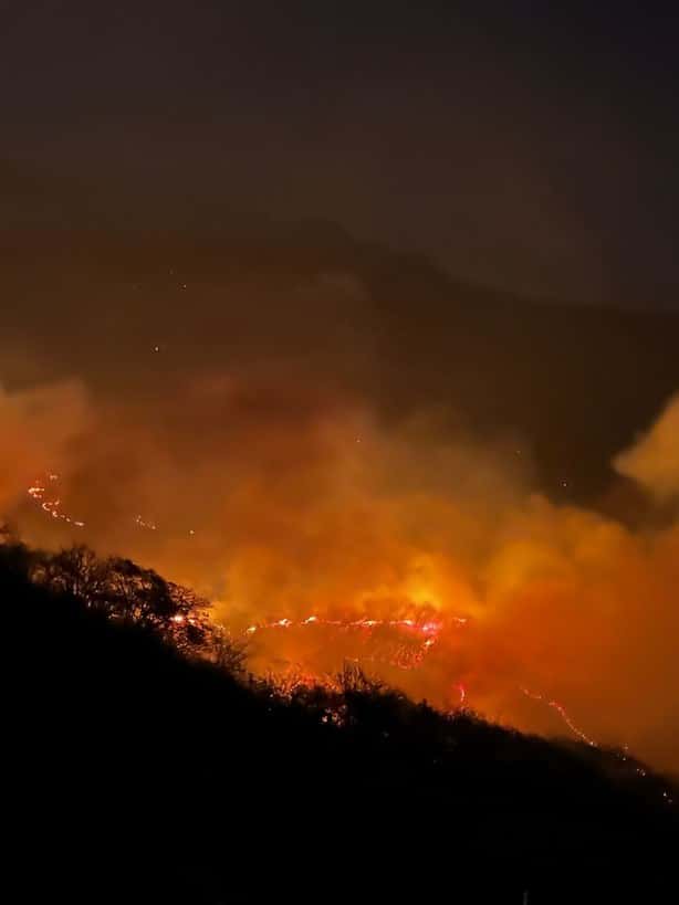 ¡Arde Veracruz! Por surada, incendios forestales en zona centro se salen de control