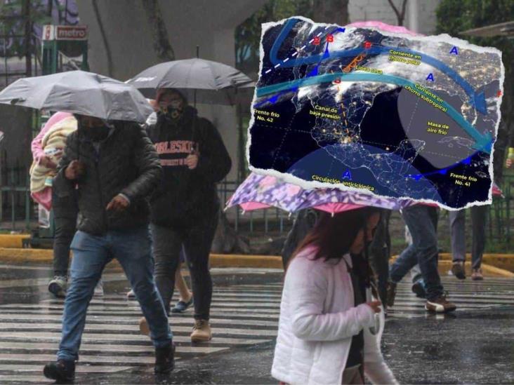 ¡Octava tormenta invernal llega a México! Estos serán los estados afectados