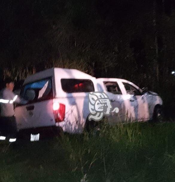 Accidente en la carretera federal 150 deja en centro de Veracruz una persona gravemente herida