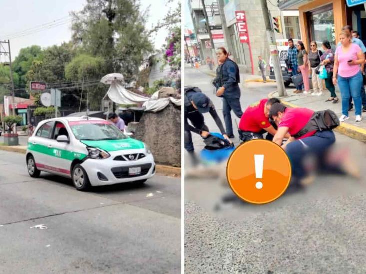 No lo logró; muere adulto mayor atropellado en avenida 20 de Noviembre en Xalapa