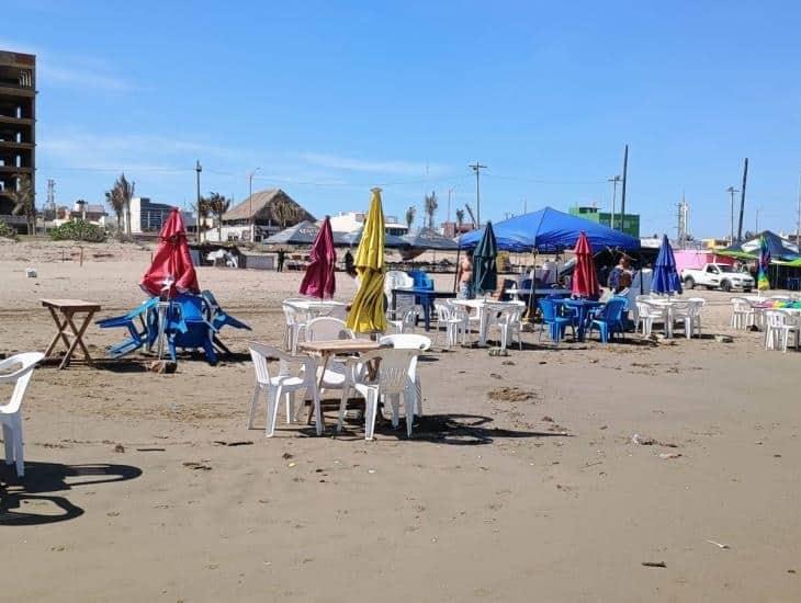 Semana Santa 2024: así afecta la intensa Surada a la playa de Coatzacoalcos I VIDEO