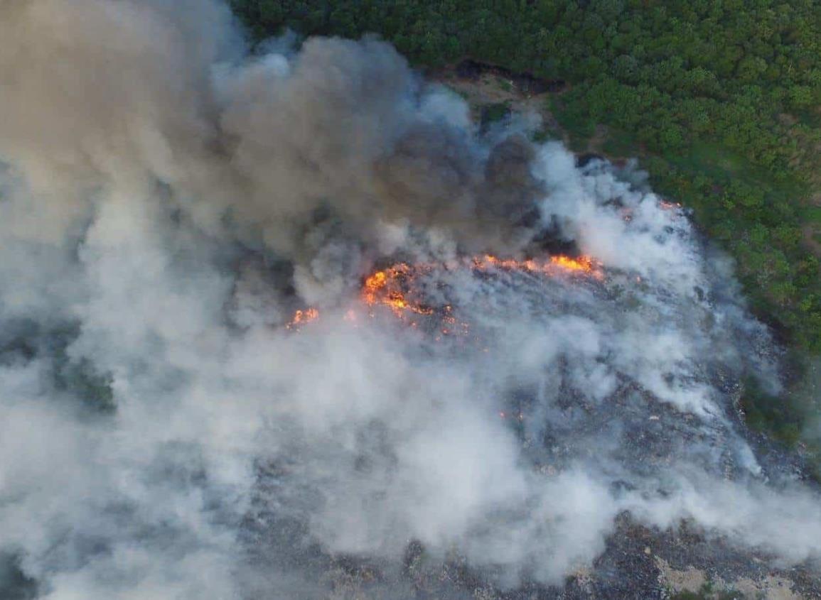 Hasta siete incendios activos persisten actualmente en Veracruz