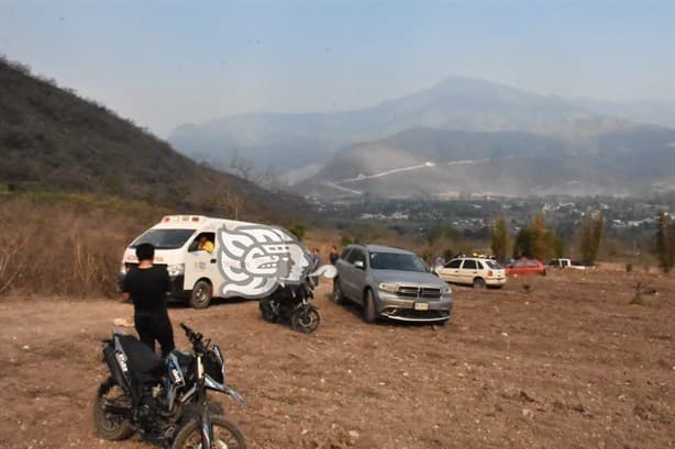 Con brechas, intentan evitar expansión del incendio en el cerro El Xochio, de Acultzingo (+Video)