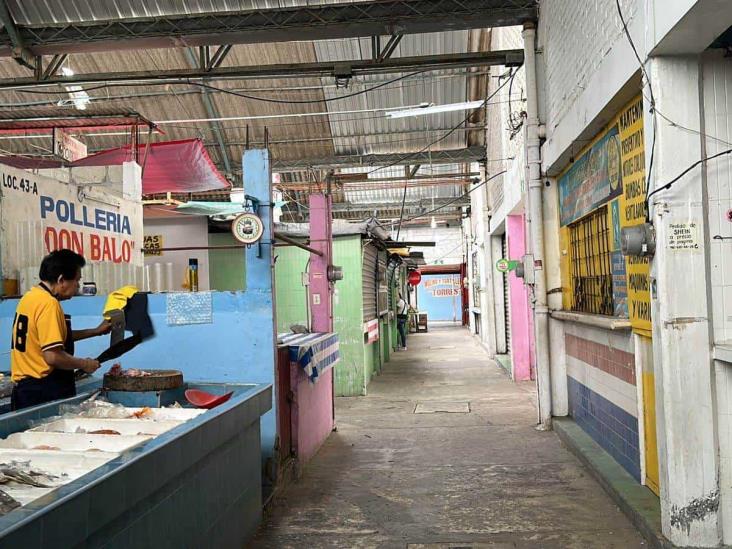 Crisis impacta a uno de los mercados más antiguos de Poza Rica