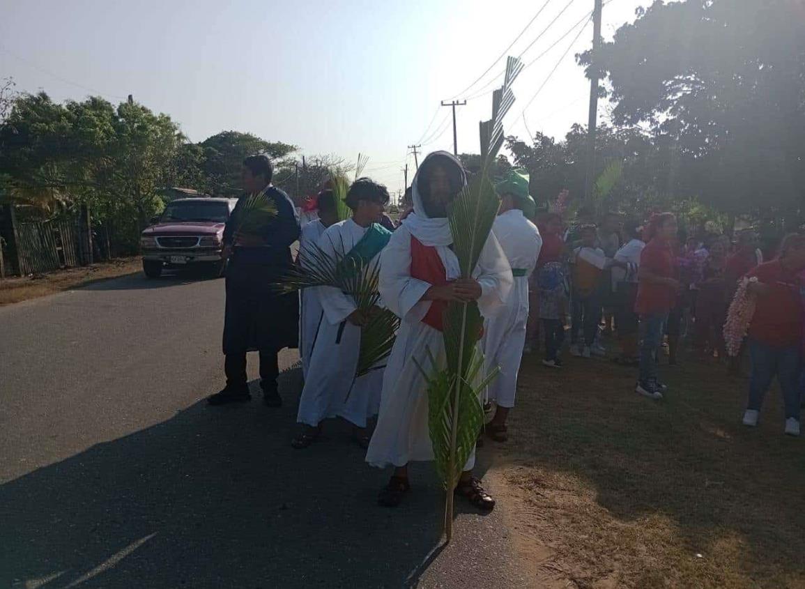 Católicos de Agua Dulce se encuentran listos para Via Crucis vivenciales en ´Viernes Santo´