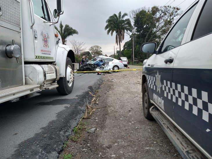 Accidente mortal en la carretera Córdoba-Veracruz; responsable huye