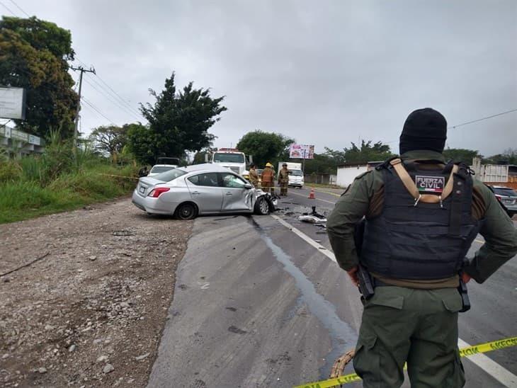 Accidente mortal en la carretera Córdoba-Veracruz; responsable huye