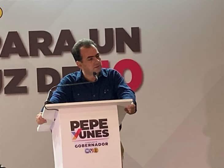 "Yo quiero y puedo ser ese gobernador que Veracruz merece: Pepe Yunes en arranque de campaña