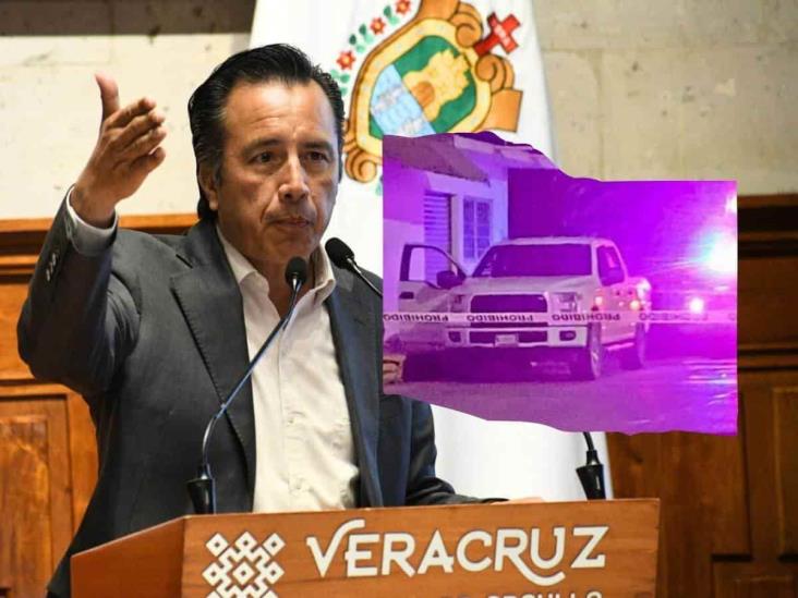 ´No fue al azar´; gobernador de Veracruz sobre asesinatos en Castillo de Teayo