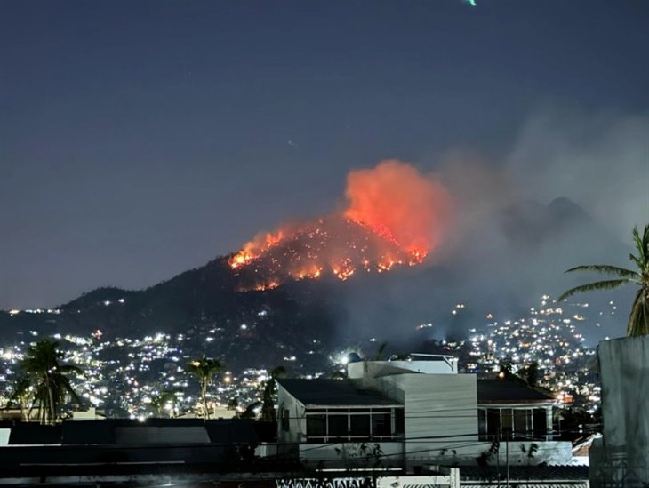 Incendios forestales han afectado una superficie de Acapulco: AMLO