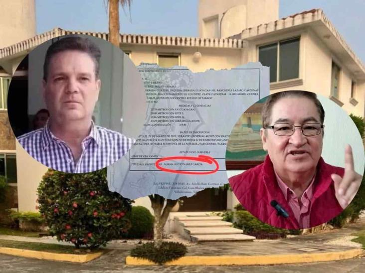 Arturo Castagné denuncia propiedad de Nahle en Tabasco; una jalada, contesta PT