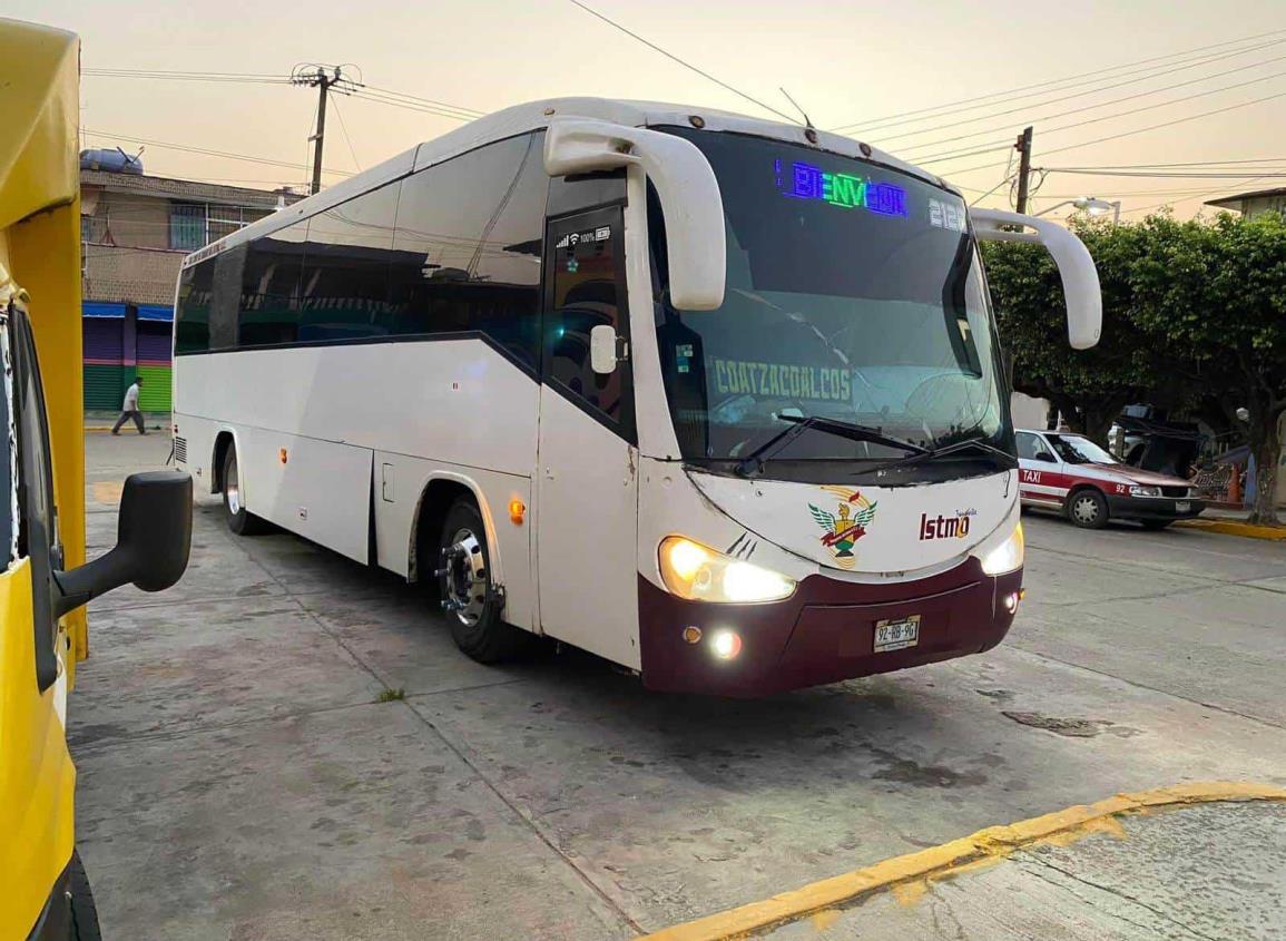 Regresa servicio de autobús a Jesús Carranza