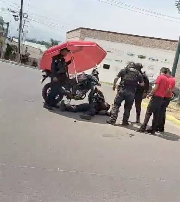 Aparatoso accidente en el bulevar Xalapa-Coatepec