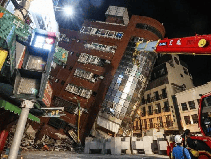 Esta fue la cantidad de muertos que dejó el terremoto en Taiwán