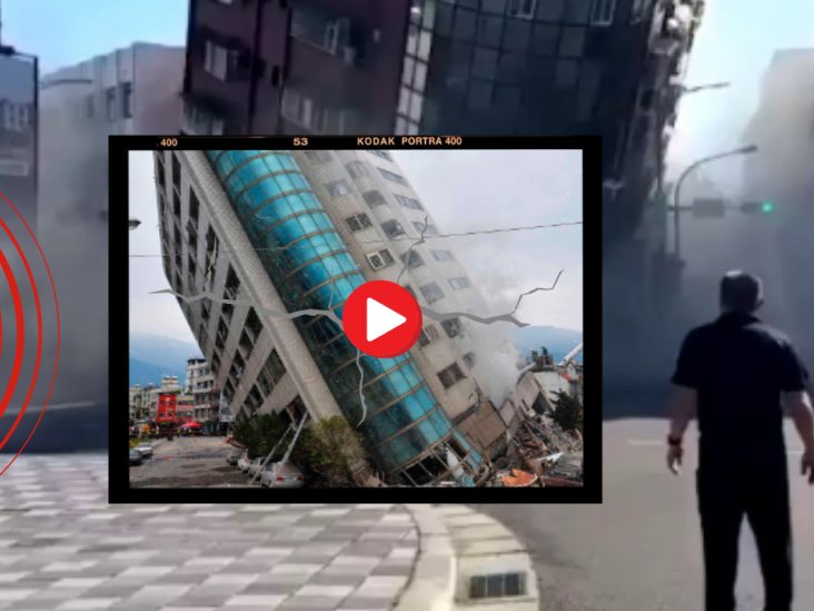 Terremoto en Taiwan deja impresionantes VIDEOS que estremecen en redes