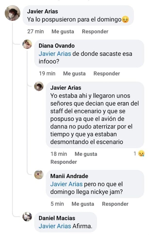 ¿Cancelará Danna Paola su concierto en la Feria Coatza 2024?