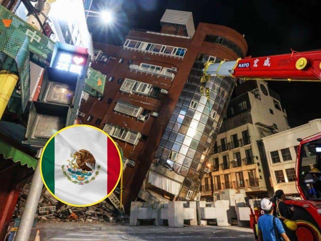 SRE brinda apoyo a mexicanos que se encontraban en Taiwán durante el terremoto