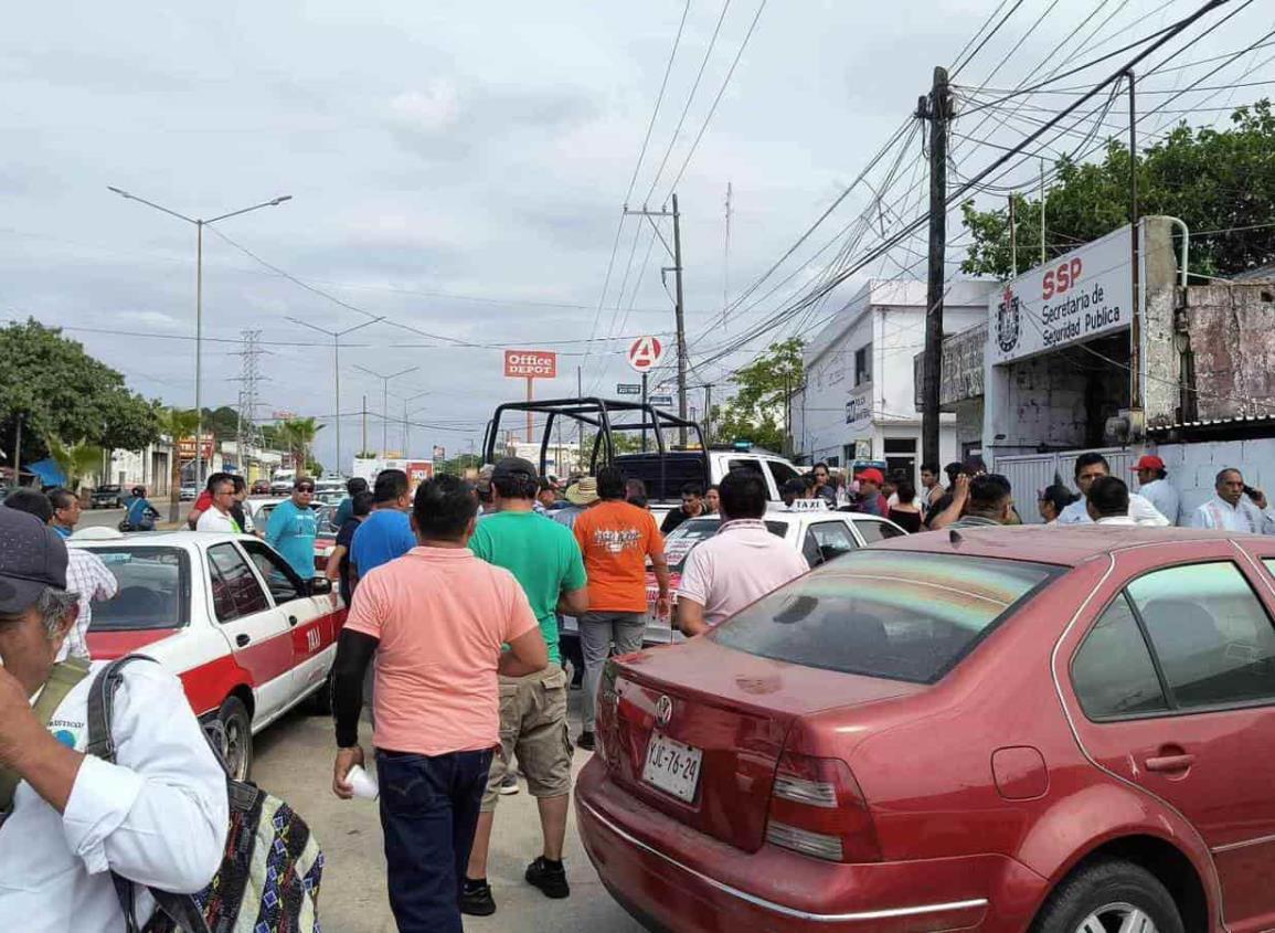 Secretaría de Seguridad Pública detiene a líder taxista de Minatitlán