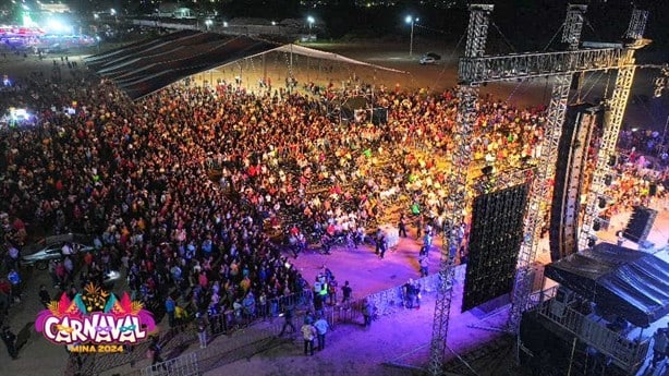 Nelson Kanzela: así fue su show en el Carnaval de Minatitlán 2024