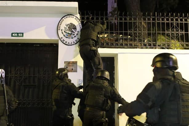 México defiende su soberanía ante invasión de su embajada en Ecuador (+ VIDEO)