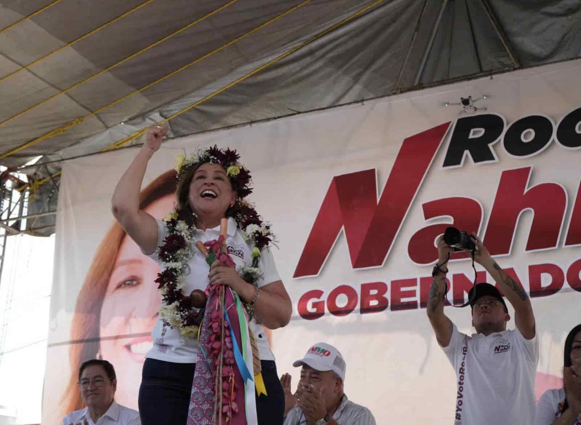 Enfrentaremos una elección histórica, México tendrá a su primera presidenta y Veracruz a su gobernadora: Rocío Nahle