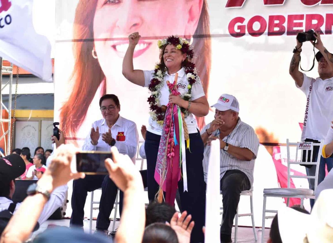 Rocío Nahle defendió a su esposo durante asamblea; "él va a trabajar y colaborar por Veracruz | VIDEO