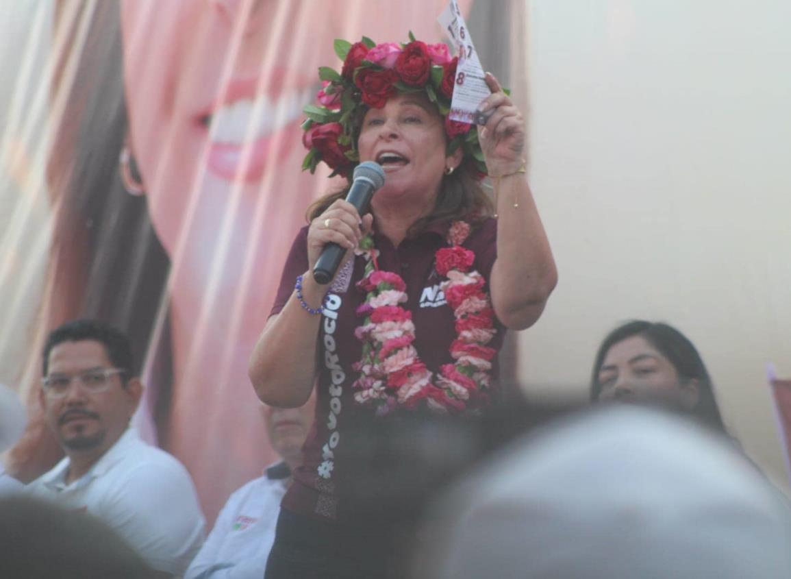 Rocío Nahle encabezó una asamblea pública en el municipio de Las Choapas | VIDEO
