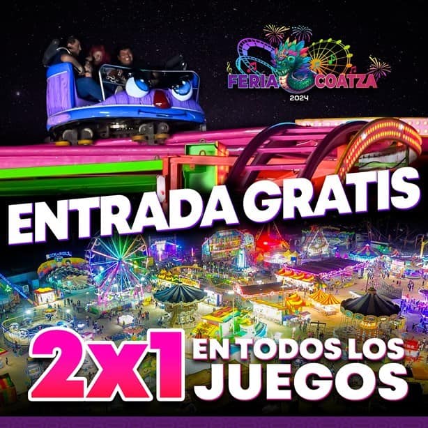 Expo Feria Coatzacoalcos 2024 se queda unos días más con esta atractiva promoción