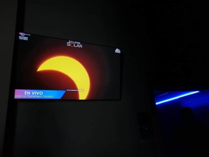 Eclipse solar en el Planetario de Orizaba; así se vivió